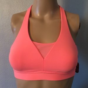 Aerie coral sports bra size Small!